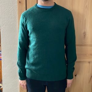 Recycled cashmere pullover sweater